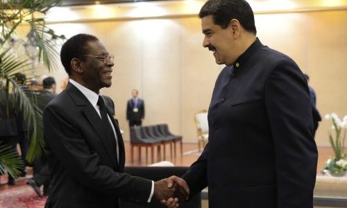 Maduro sostuvo encuentro con presidente de Guinea Ecuatorial