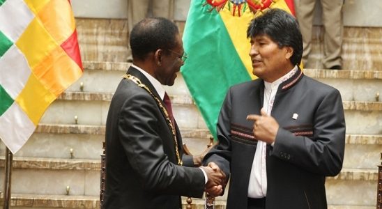 Morales subraya historia similar en la liberación de los pueblos de Bolivia y Guinea Ecuatorial