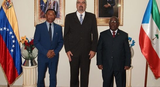 Viceministro para África Yuri Pimentel visitó Embajada de Guinea Ecuatorial en Venezuela