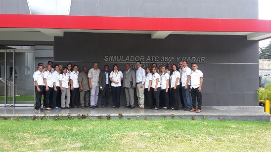 Delegación de Guinea Ecuatorial visita las instalaciones del Instituto Universitario de Aeronáutica Civil (IUAC)