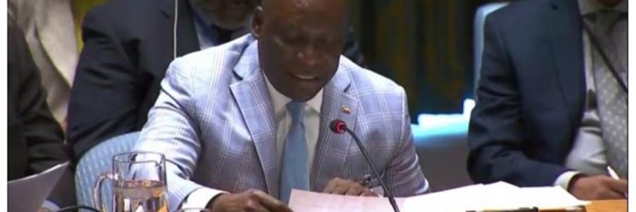 El Ministro de Exteriores en el Consejo de Seguridad de la ONU