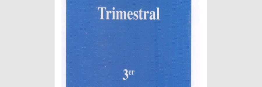 Boletín Estadístico Trimestral 3er Trimestre 2018