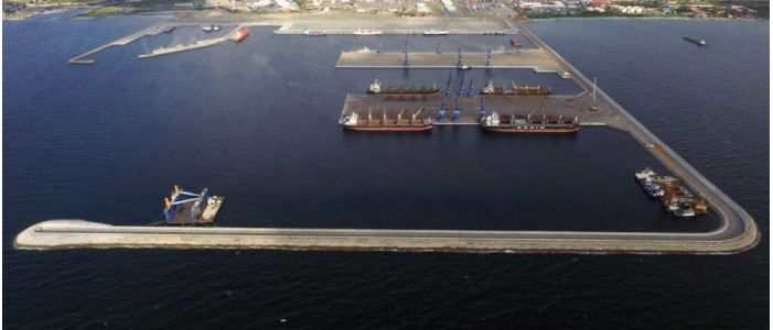 Concluye el proyecto de ampliación y modernización del Puerto de Bata, el más grande Guinea Ecuatorial