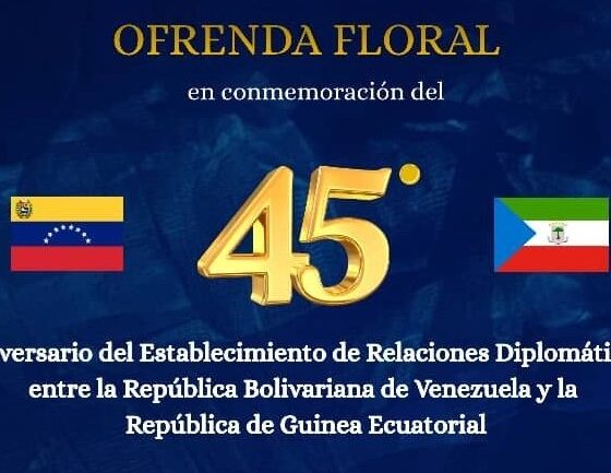 Embajada de Guinea Ecuatorial celebra nuevo año de relaciones binacionales con Venezuela