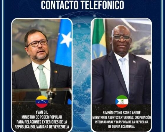 Venezuela y Guinea Ecuatorial expresan intención de fortalecer lazos de cooperación en el aniversario de sus relaciones
