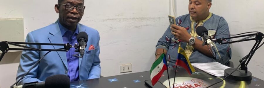 Embajador Marcos Ndong habla del apoyo al pueblo venezolano